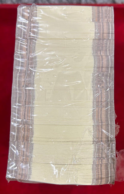 Most Valuable and Demanding 10 Rupee RIM Total 10 Bundle New Fresh 1000 Notes RIB Sealed Packed RIM at Lowest Price Face Value 10,000