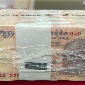 Old 10 Rupees Sealed Pack Rim Old Issue Raghuram Rajan 1000 Notes 10 Bundles