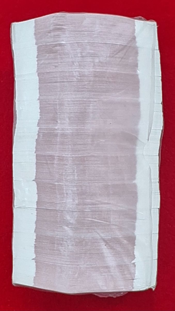 1 Rupee RIM 2019 — Finance Secretary Subhash Chandra Garg — A-64 · Serial 221001 — Sealed Pack of 1,000 Notes - Image 3