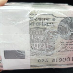 1 Rupee RIM 2020 — Finance Secretary Atanu Chakraborty — Sealed Pack of 1,000 Notes