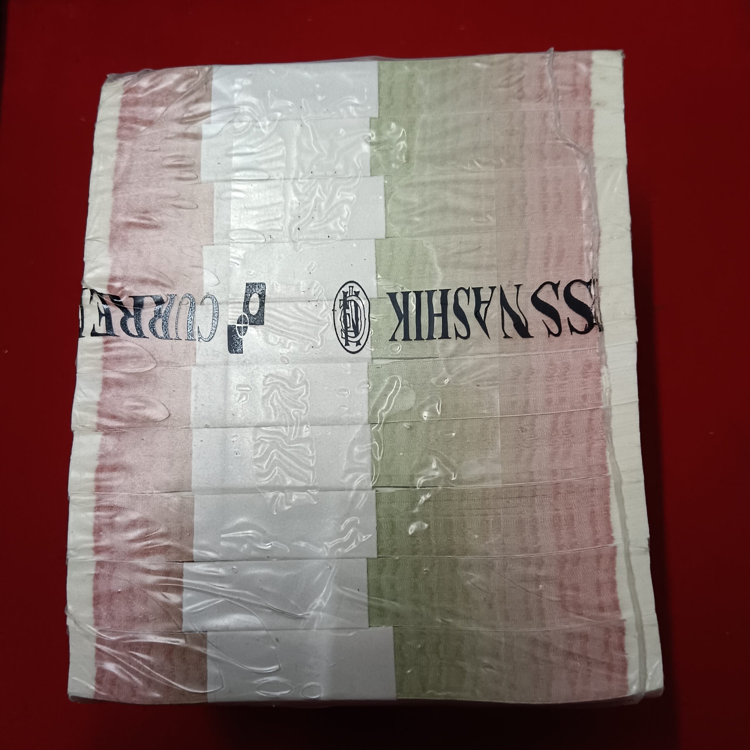 1 Rupee RIM 2019 — Finance Secretary Subhash Chandra Garg — Fancy Number 768001 — Sealed Pack of 1,000 Notes - Image 2