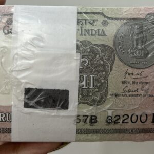 1 Rupee RIM 2019 — Finance Secretary Subhash Chandra Garg — Sealed Pack of 1,000 Notes
